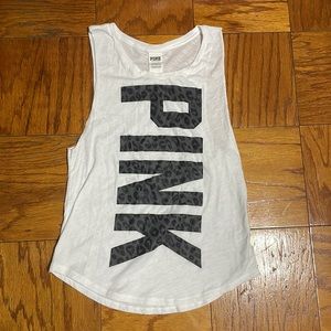 💖Super cute 💖 adorable 💖 Victoria's Secret PINK 💖 PINK 💖 tank top💖EUC💖
